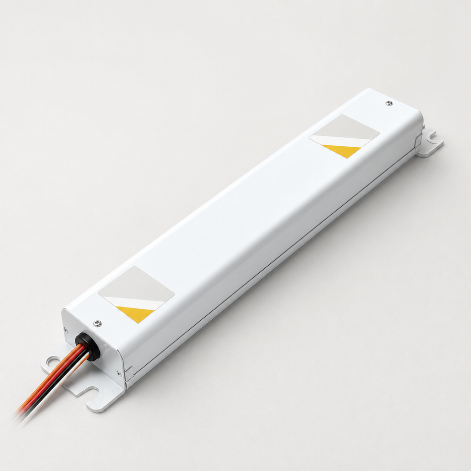 Fluorescent emergency ballast replacement for Unlimited Lights