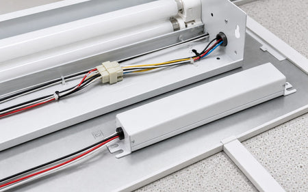 Fluorescent Emergency Ballast - 1400 Lumens with Time Delay