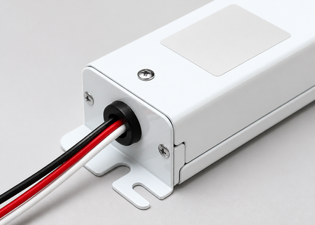 1400 lumen emergency ballast wiring and mounting detail