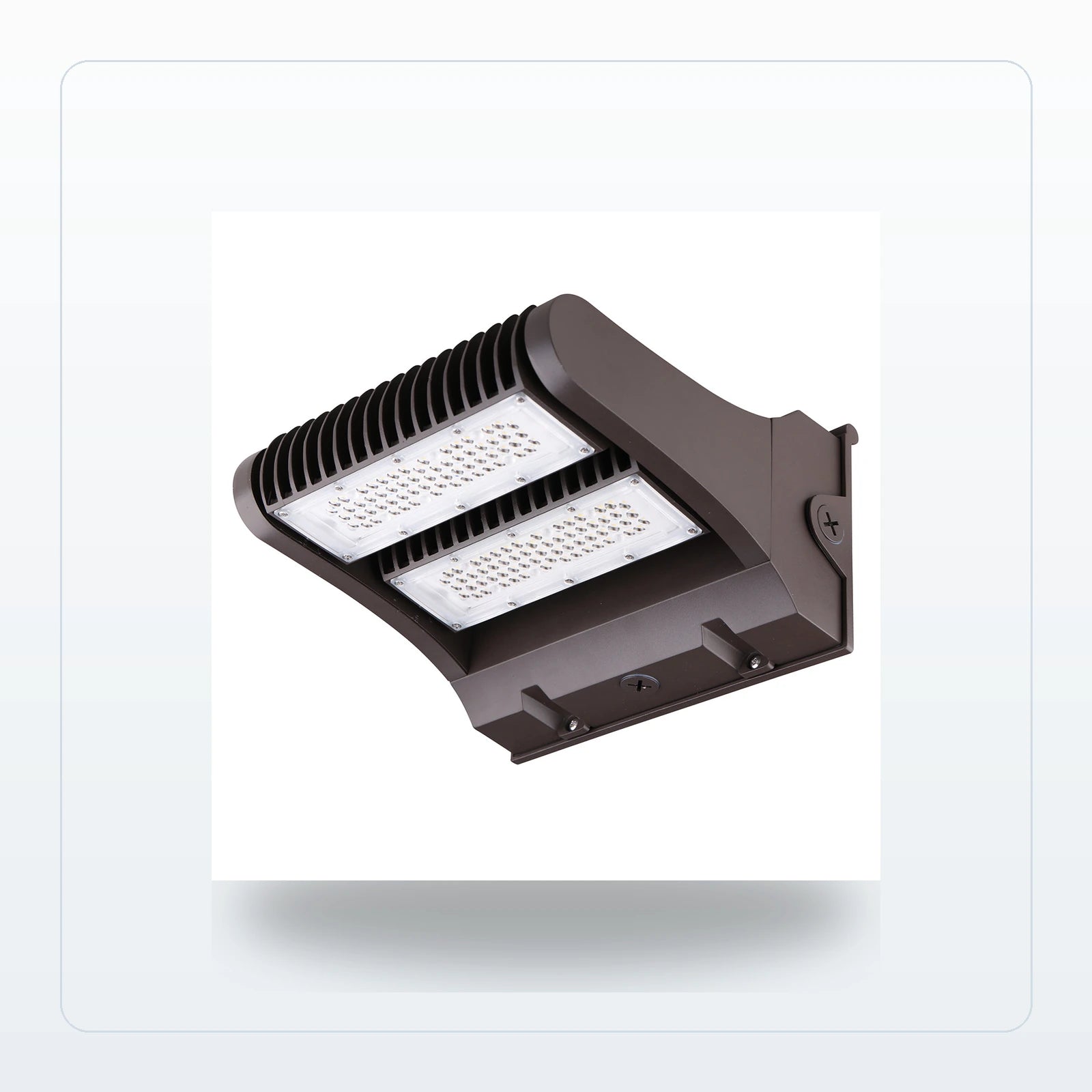 Adjustable Wall Pack - LED Outdoor Fixture with Rotating Light Bars - Unlimited Lights Project Ready for Unlimited Lights