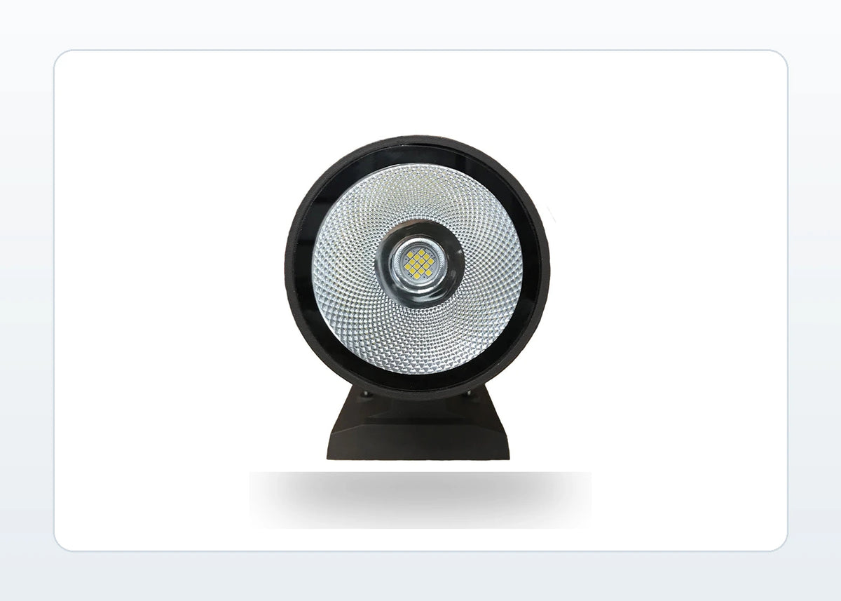 LED Cylinder Wall Pack - Architectural Up Down Outdoor Light | 30W Bronze product detail image