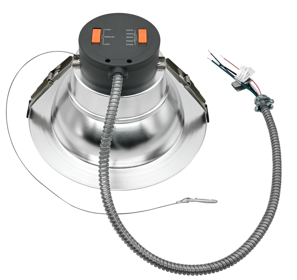 10 Inch Architectural LED Downlight - Selectable Lumens and CCT