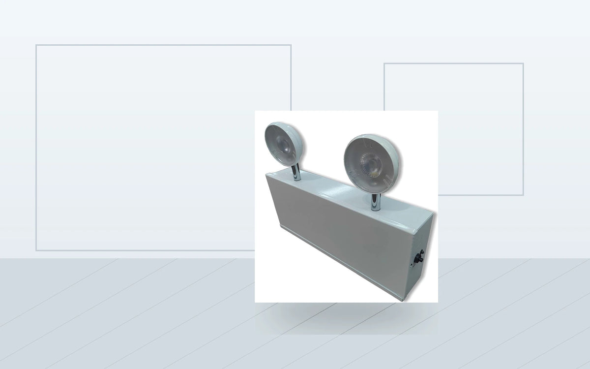 Emergency Lights application image for Chicago Approved Steel LED Emergency Unit - Unlimited Lights Project Ready