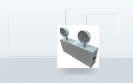 Emergency Lights application image for Chicago Approved Steel LED Emergency Unit - Unlimited Lights Project Ready