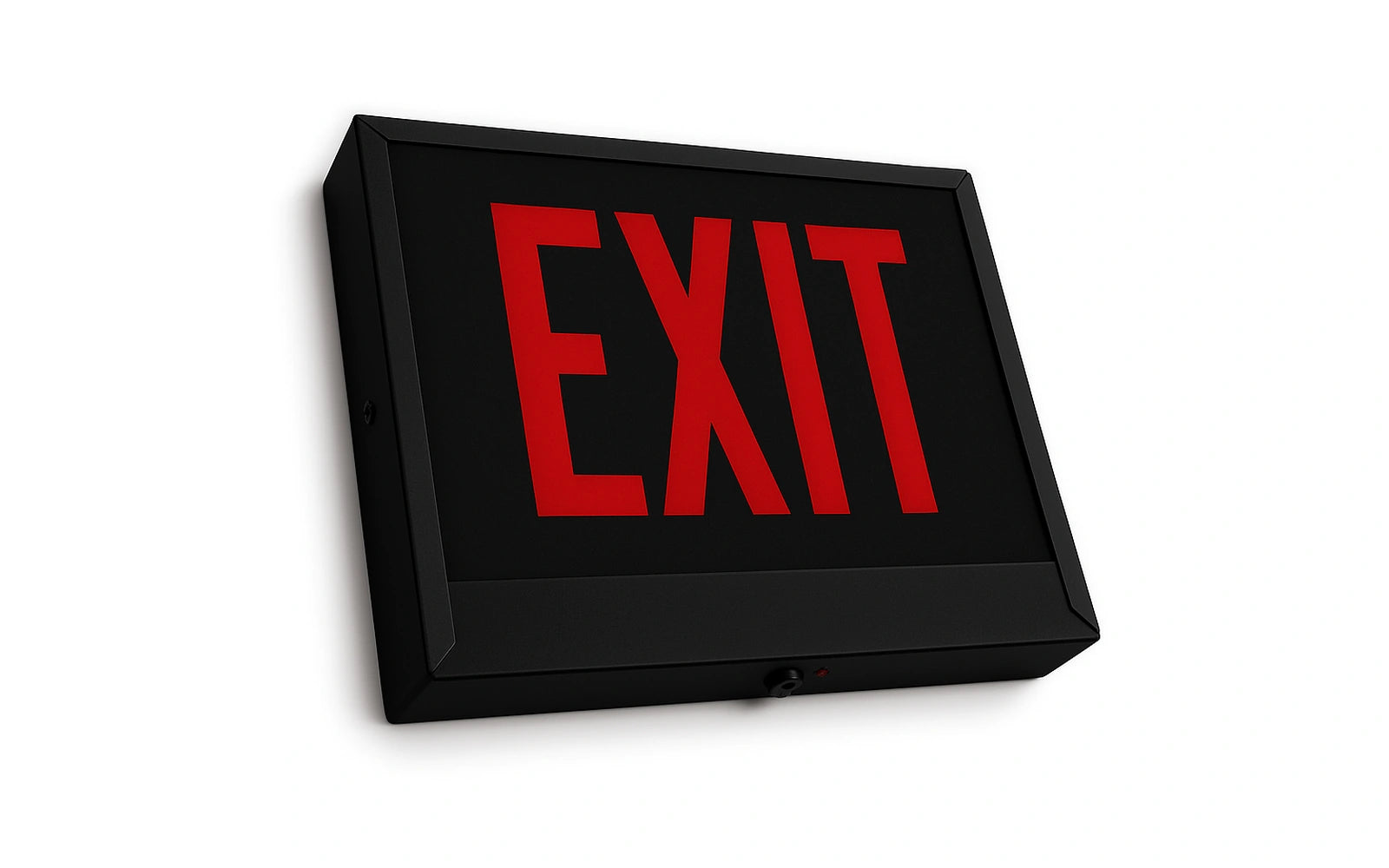 Chicago-Approved Steel Exit - Stair Sign