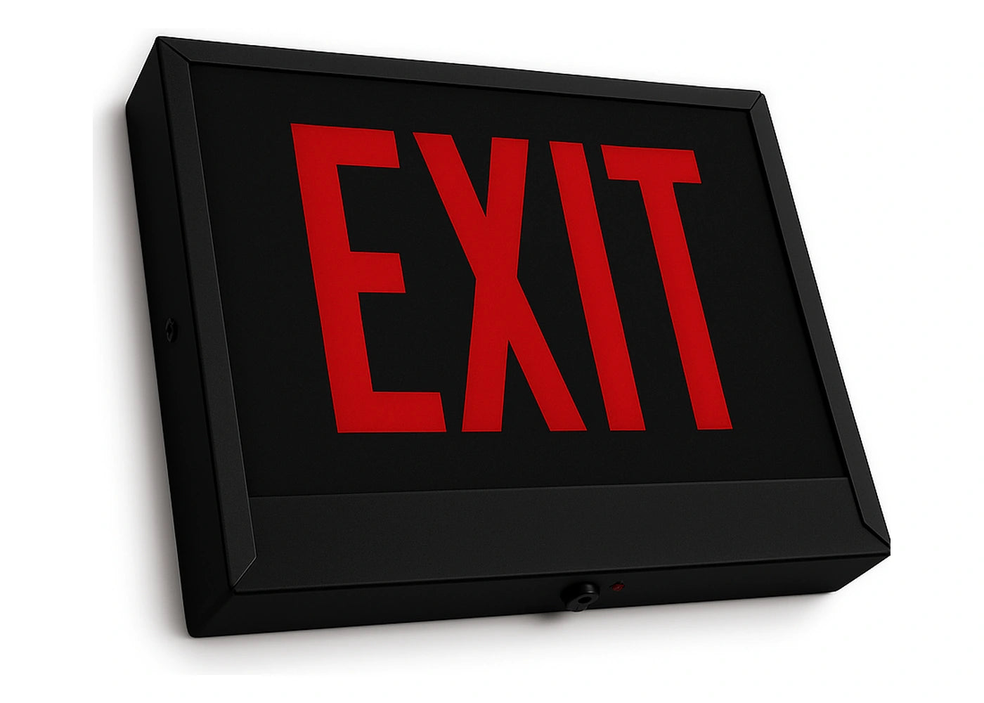 Chicago-Approved Steel Exit - Stair Sign