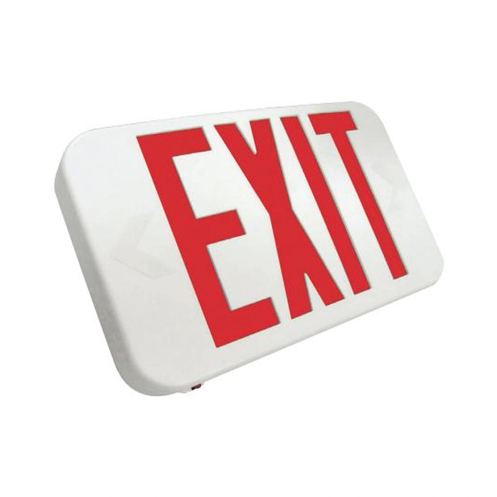 Remote-Capable LED Exit Sign - Field-Selectable Red/Green - Unlimited Lights Project Ready real product photo