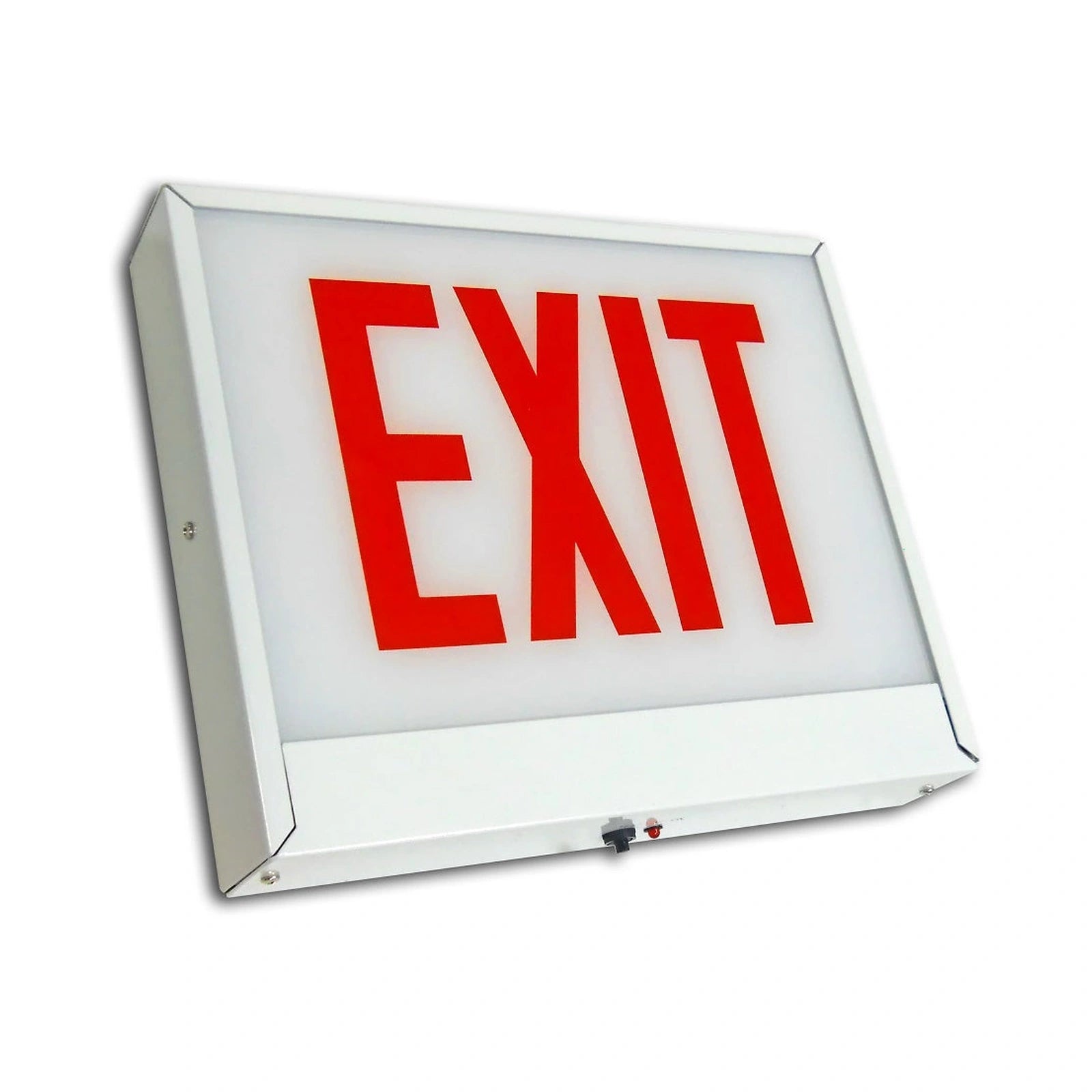 Chicago-Approved Steel Exit - Stair Sign