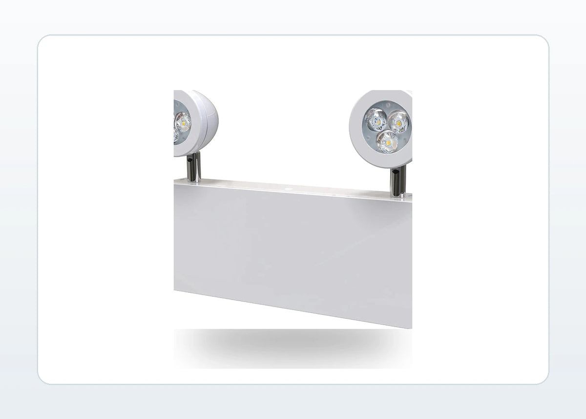 Chicago Steel LED Emergency Unit - Dual Heads, 3 LED Per Head - Unlimited Lights Project Ready product detail image