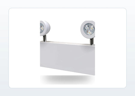 Chicago Steel LED Emergency Unit - Dual Heads, 3 LED Per Head - Unlimited Lights Project Ready product detail image