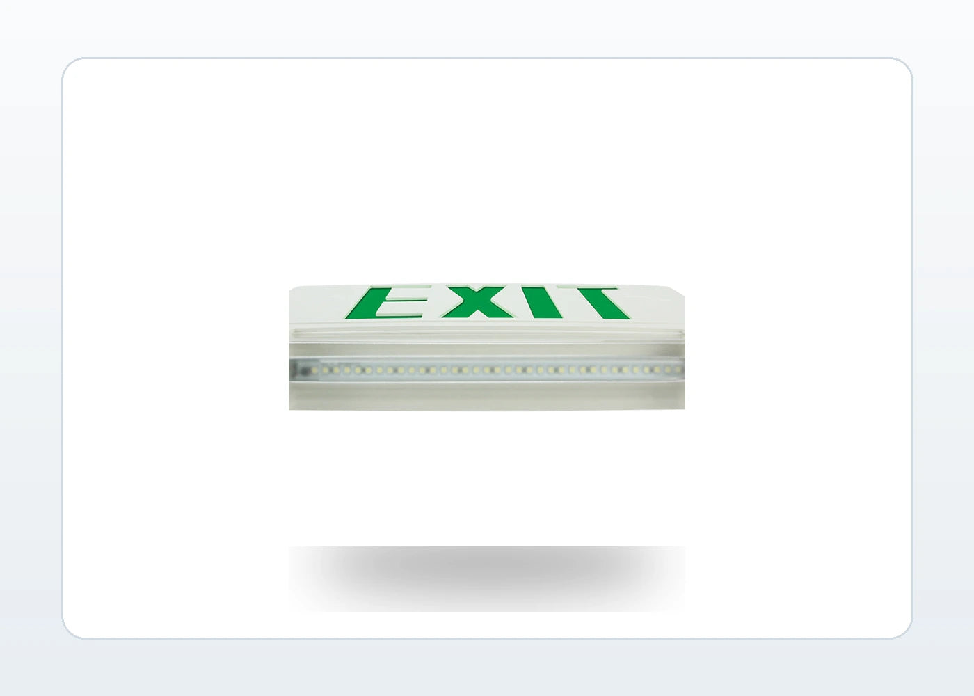LED Exit Sign with Adjustable Light Bar - Remote Capable