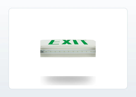 LED Exit Sign with Adjustable Light Bar - Remote Capable