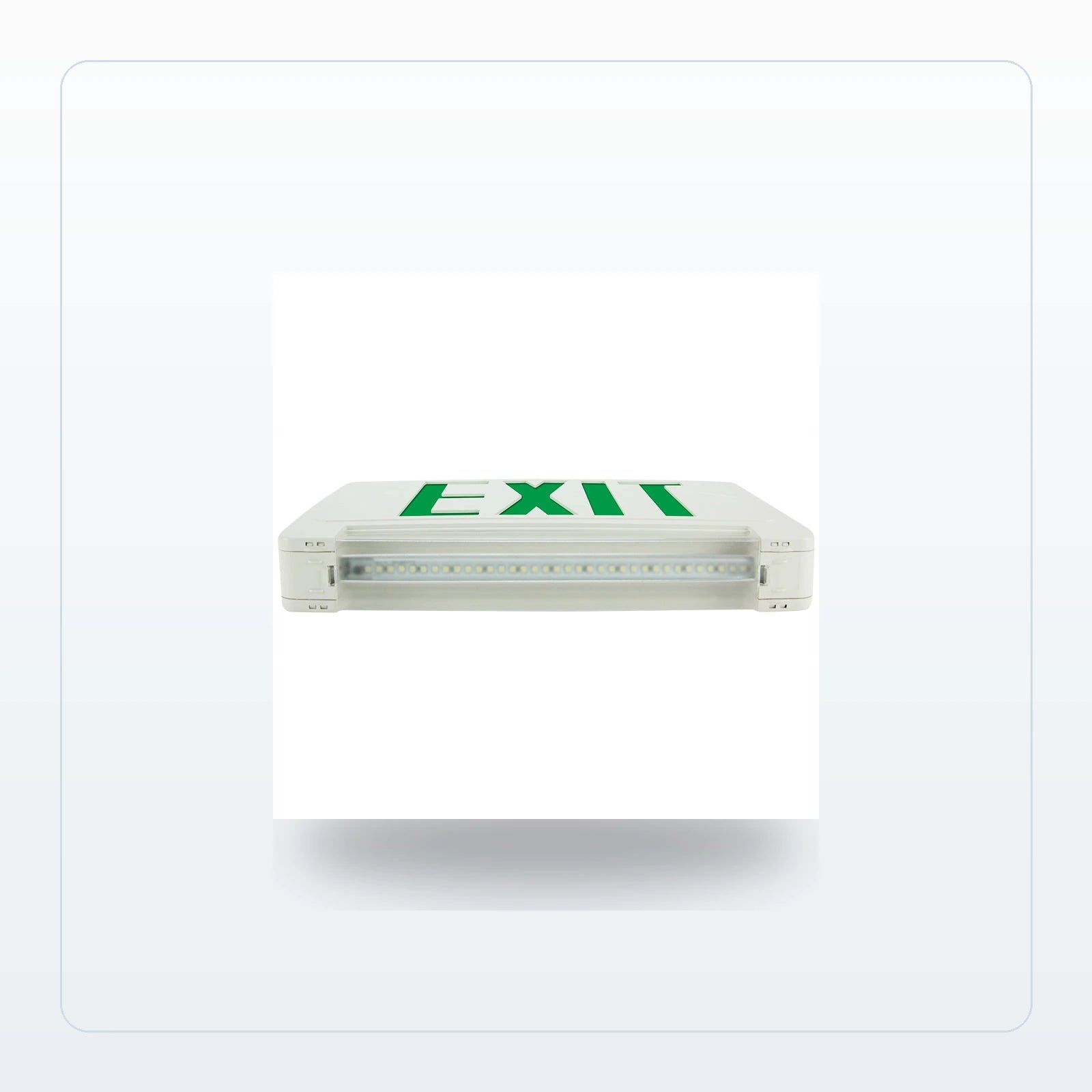 LED Exit Sign with Adjustable Light Bar - Remote Capable