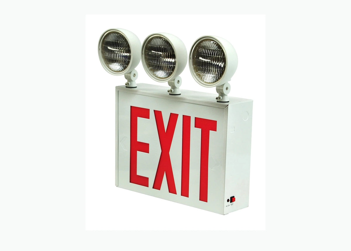 New York City Approved LED Exit Emergency Combo product detail image