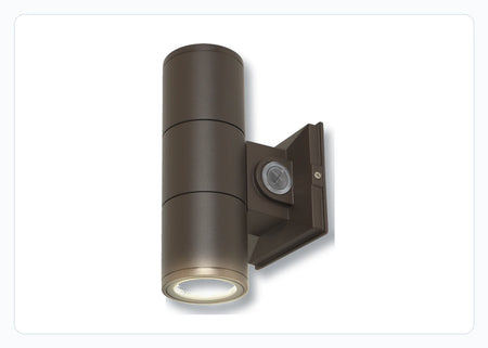 LED Up/Down Cylinder Wall Light - Selectable Lumen & Color Temp | IP65 Rated product detail image