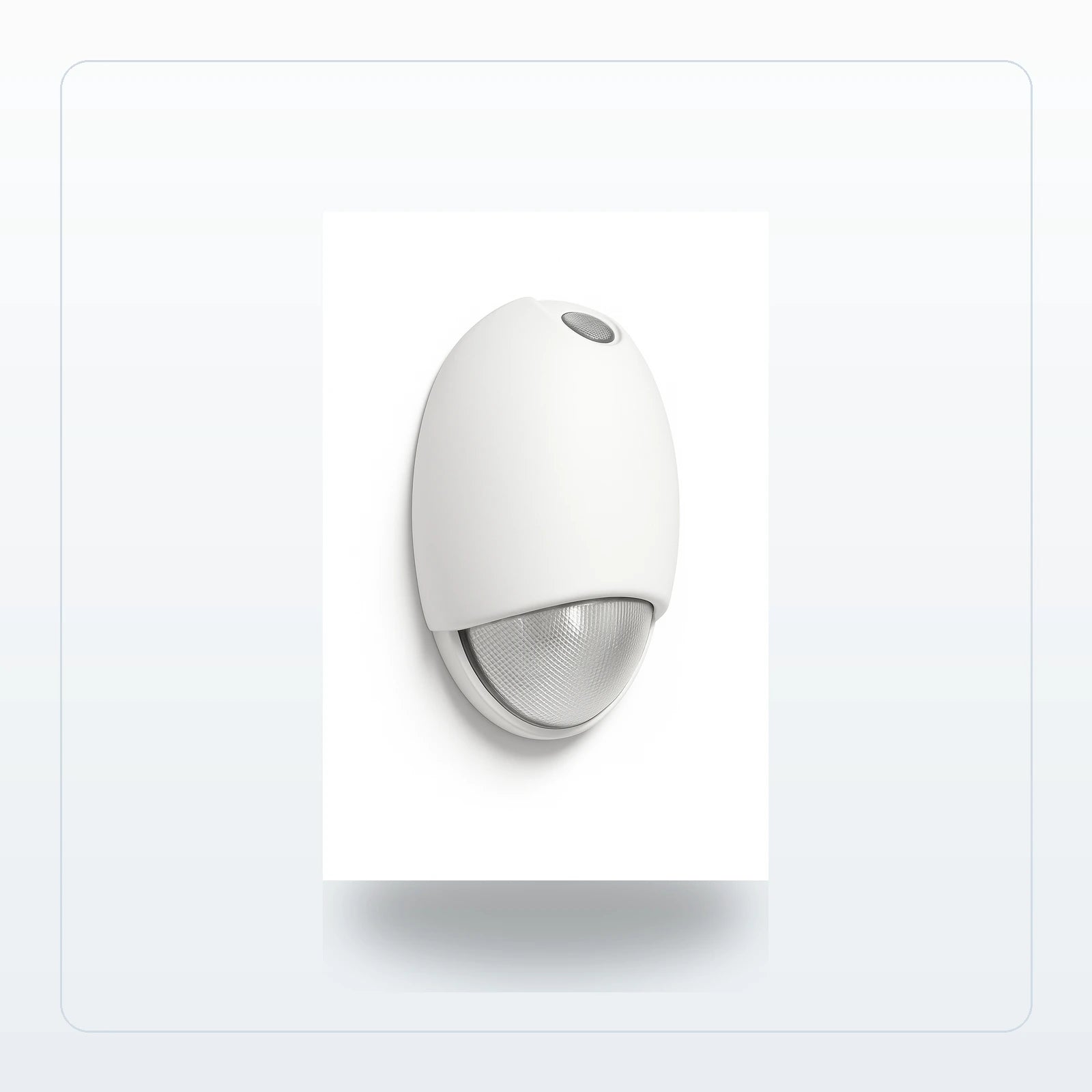 Outdoor Wall-Pack Emergency Light - Decorative Die-Cast - Unlimited Lights Project Ready for Unlimited Lights