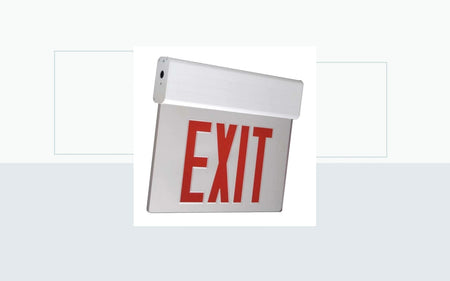 Exit Signs application image for Low-Profile Edge-Lit LED Exit Sign