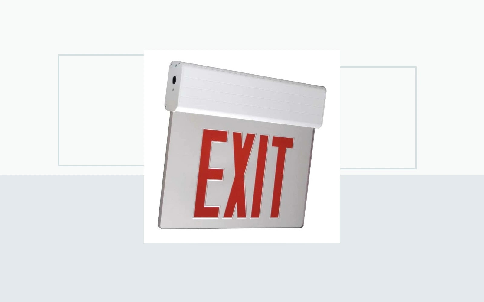 Exit Signs application image for Low-Profile Edge-Lit LED Exit Sign