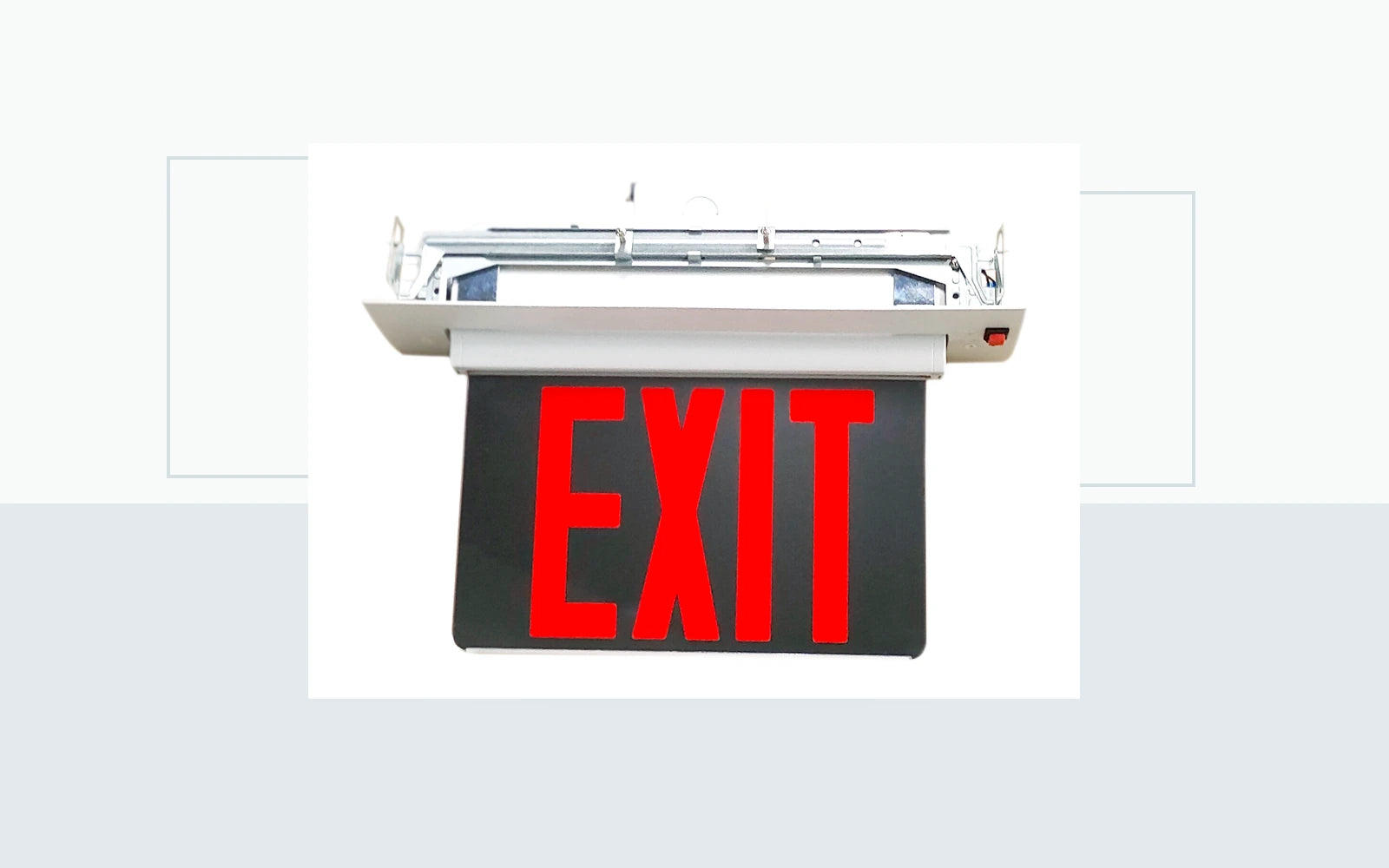 Exit Signs application image for Edge-Lit LED Exit Sign - Red or Green (Economy)