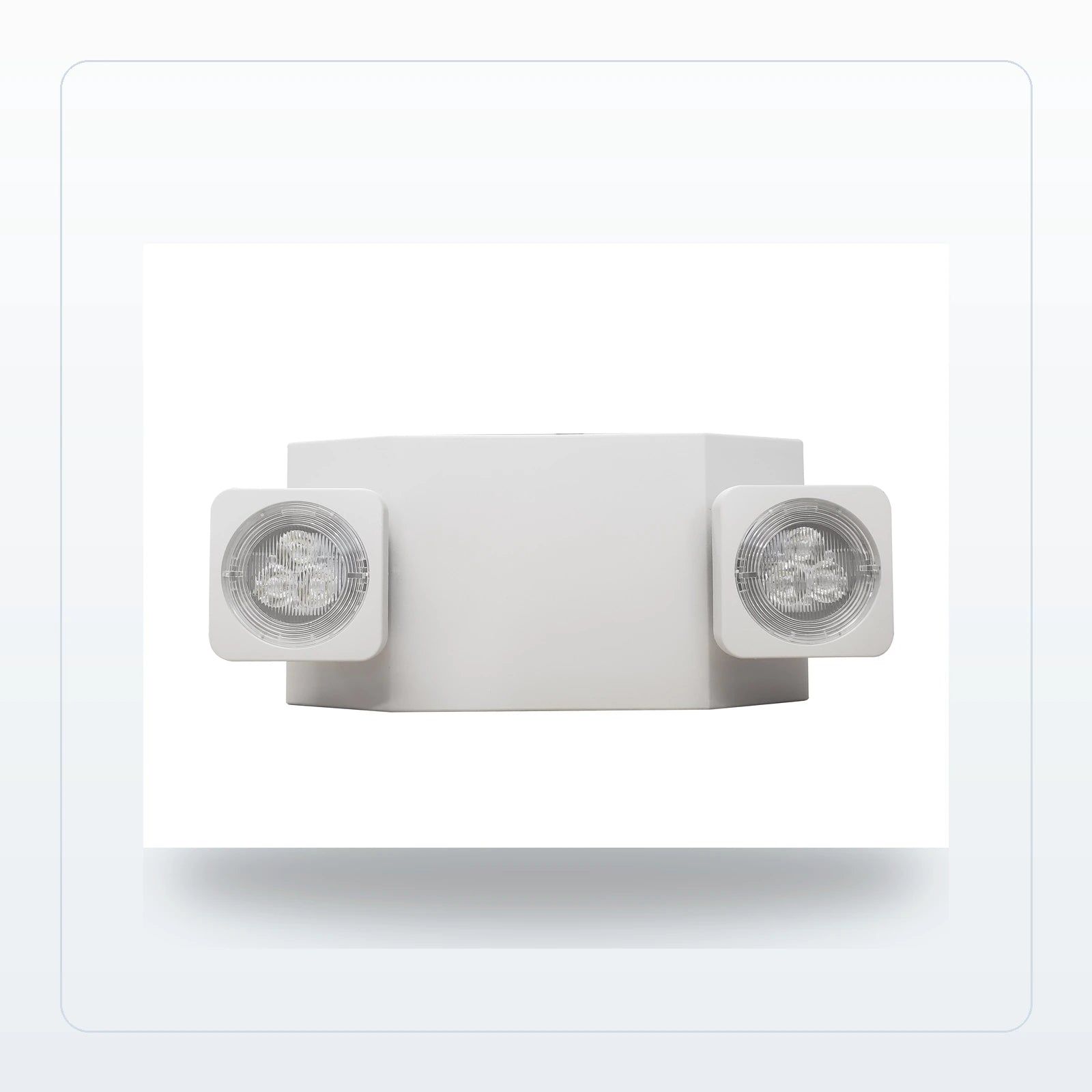 Reduced Profile Thermoplastic LED Emergency Unit for Unlimited Lights