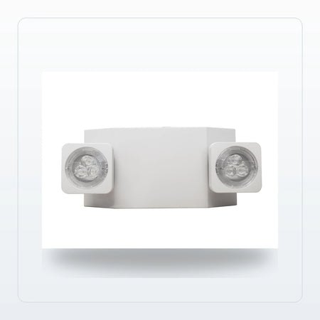 Reduced Profile Thermoplastic LED Emergency Unit for Unlimited Lights