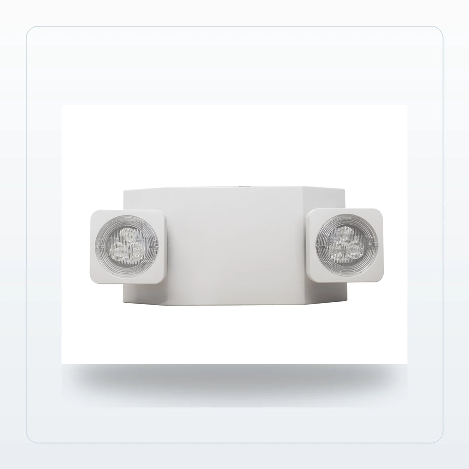 Reduced Profile Thermoplastic LED Emergency Unit for Unlimited Lights