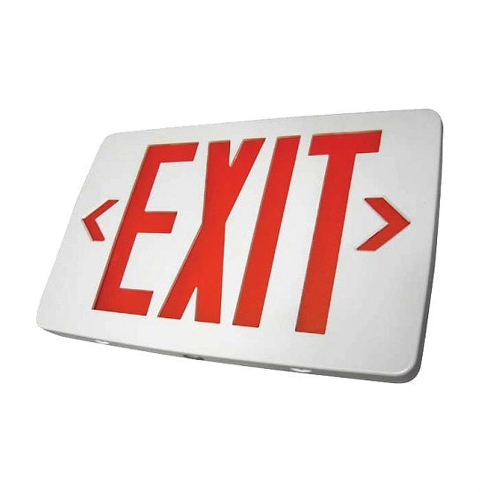 Slim Thermoplastic Exit Sign with Universal Face Configuration - Unlimited Lights Project Ready real product photo