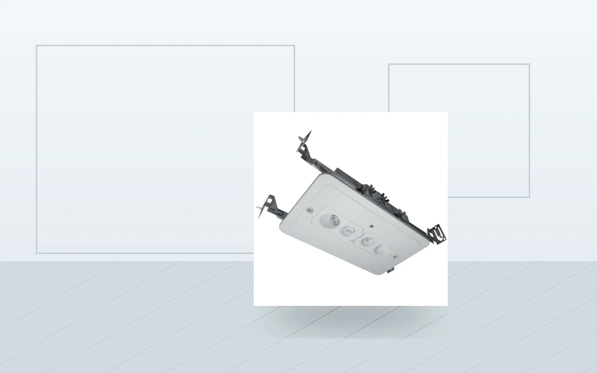 Emergency Lights application image for Flush-Recessed LED Emergency Light - 350 lm, Adjustable Optics