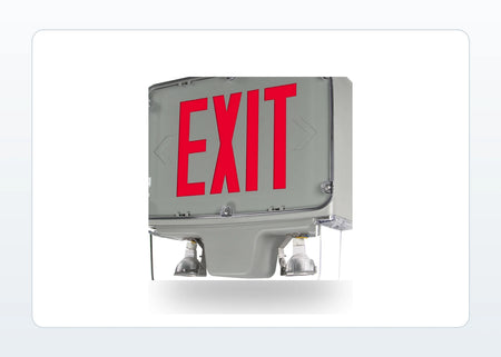Hazardous Location Exit & Emergency Combo - Class I Div 2, IP66 - Unlimited Lights Project Ready product detail image
