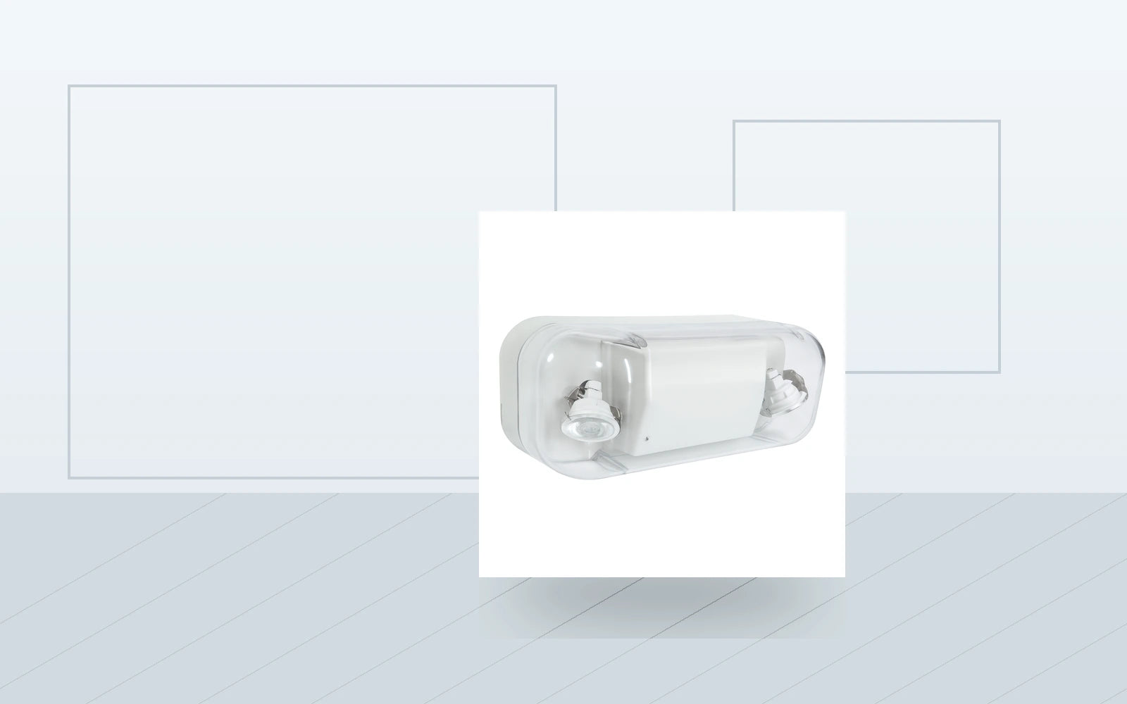 Emergency Lights application image for Wet Location Emergency Light - NEMA 4X - Dual MR16 Heads - Unlimited Lights Project Ready