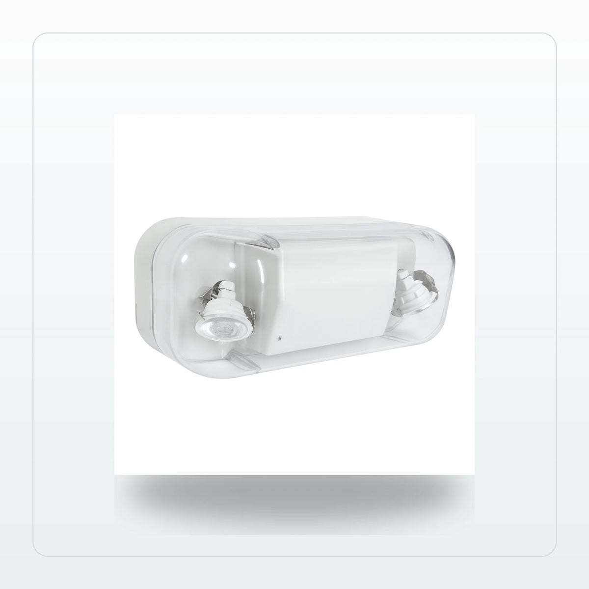 Wet Location Emergency Light - NEMA 4X - Dual MR16 Heads - Unlimited Lights Project Ready for Unlimited Lights
