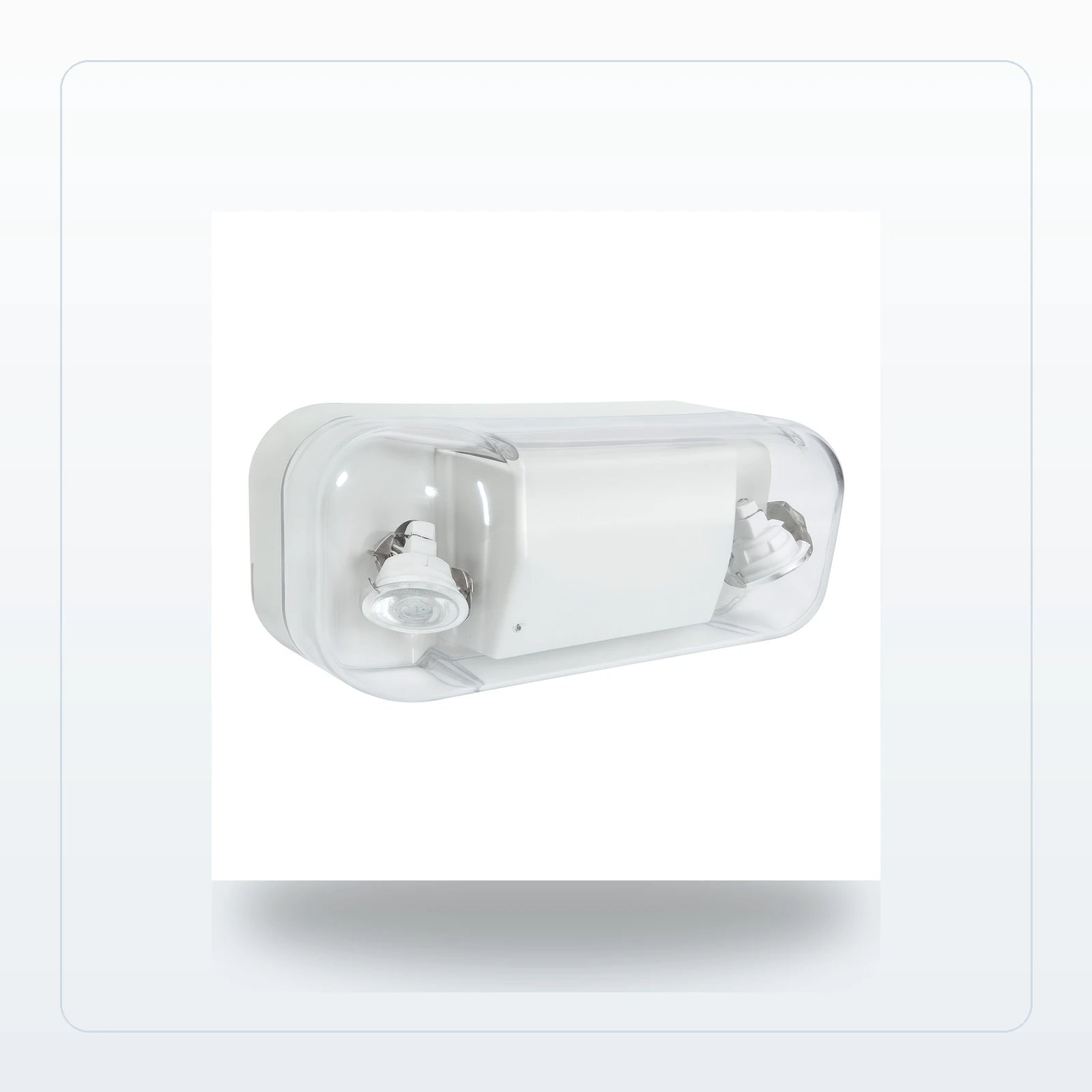 Wet Location Emergency Light - NEMA 4X - Dual MR16 Heads - Unlimited Lights Project Ready for Unlimited Lights