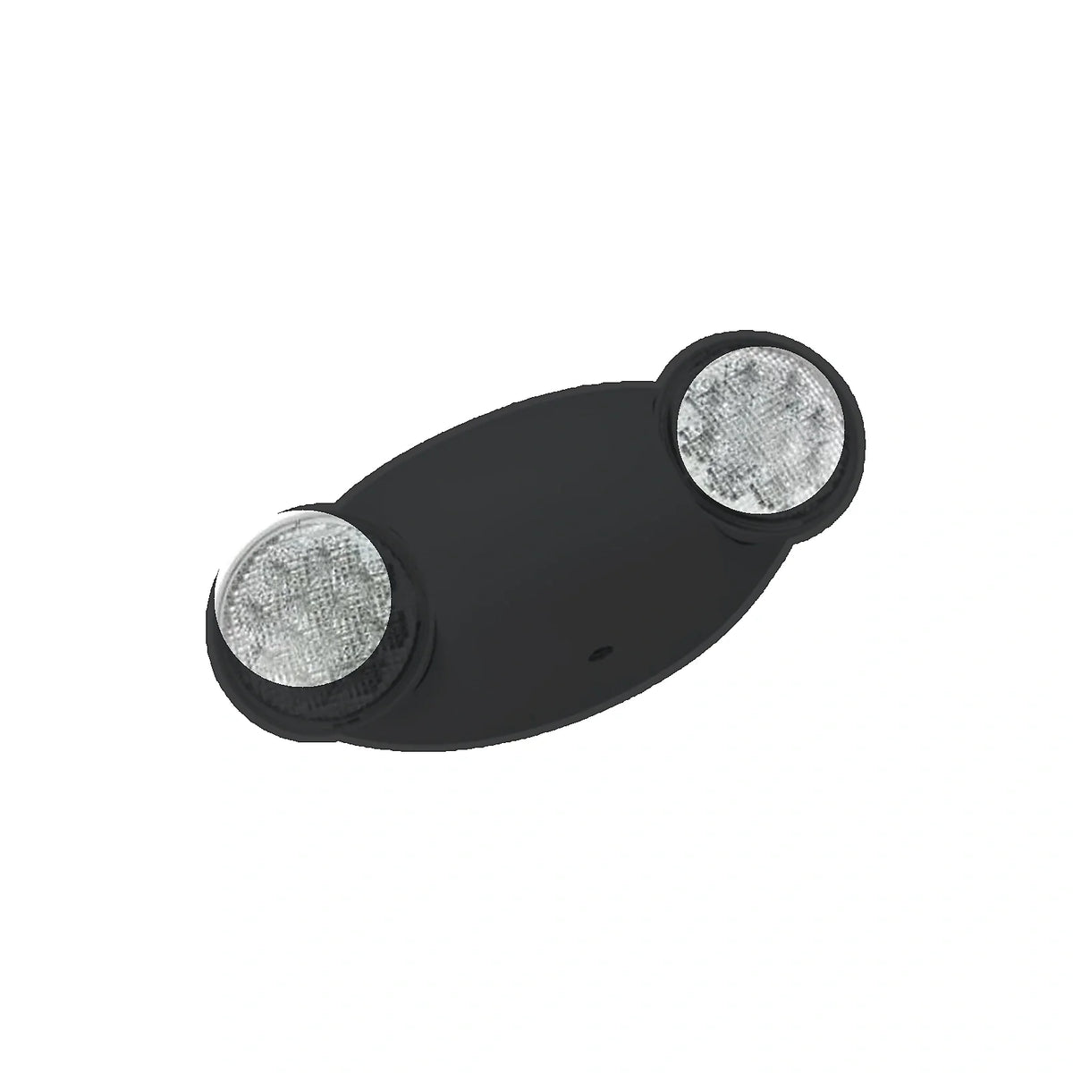 Thermoplastic LED emergency light black finish dual 1.5W heads product image