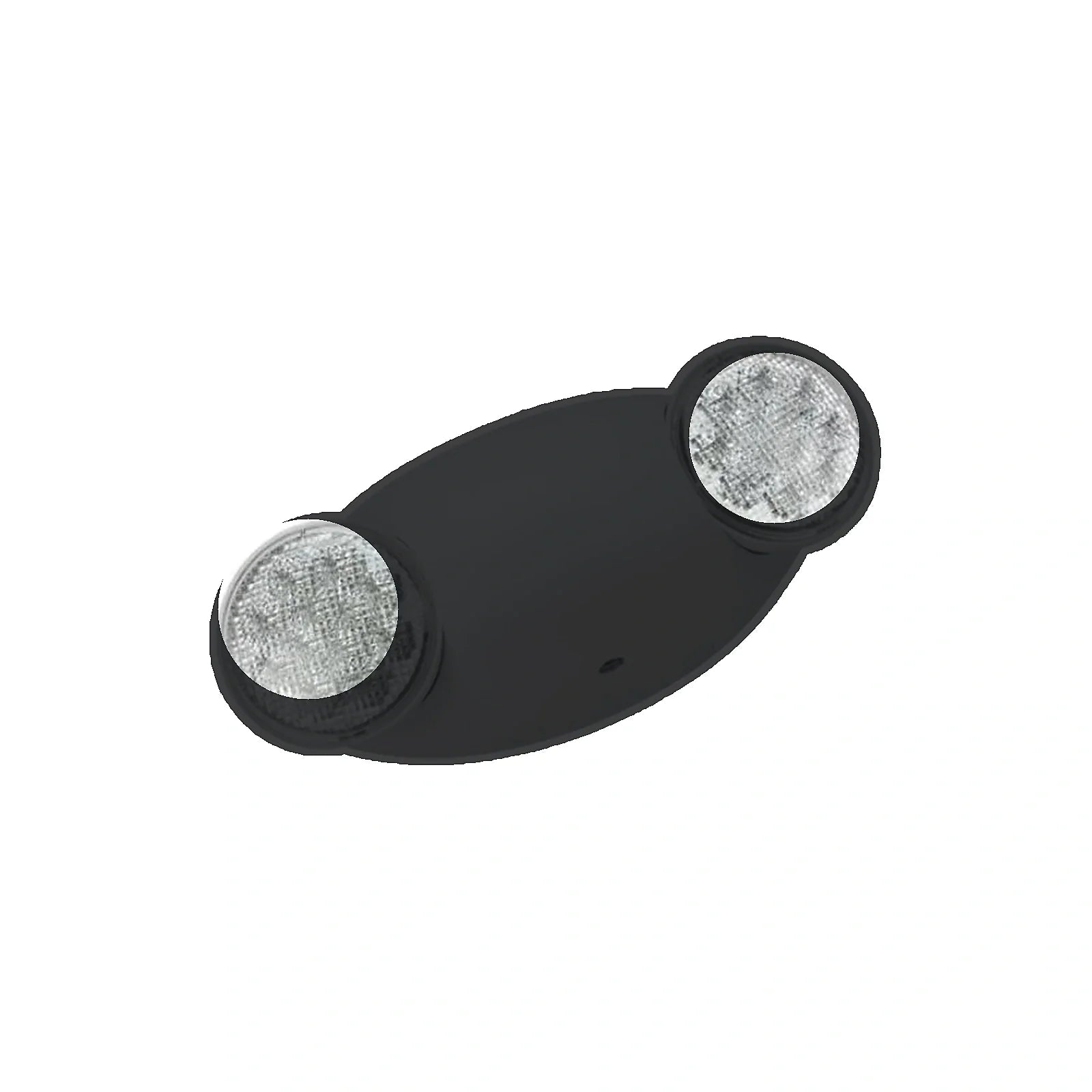 Thermoplastic LED emergency light black finish dual 1.5W heads product image