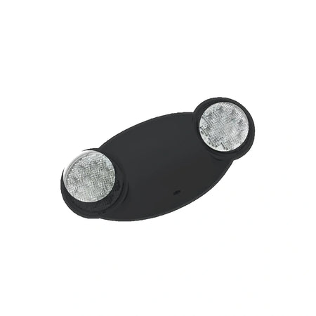Thermoplastic LED emergency light black finish dual 1.5W heads product image
