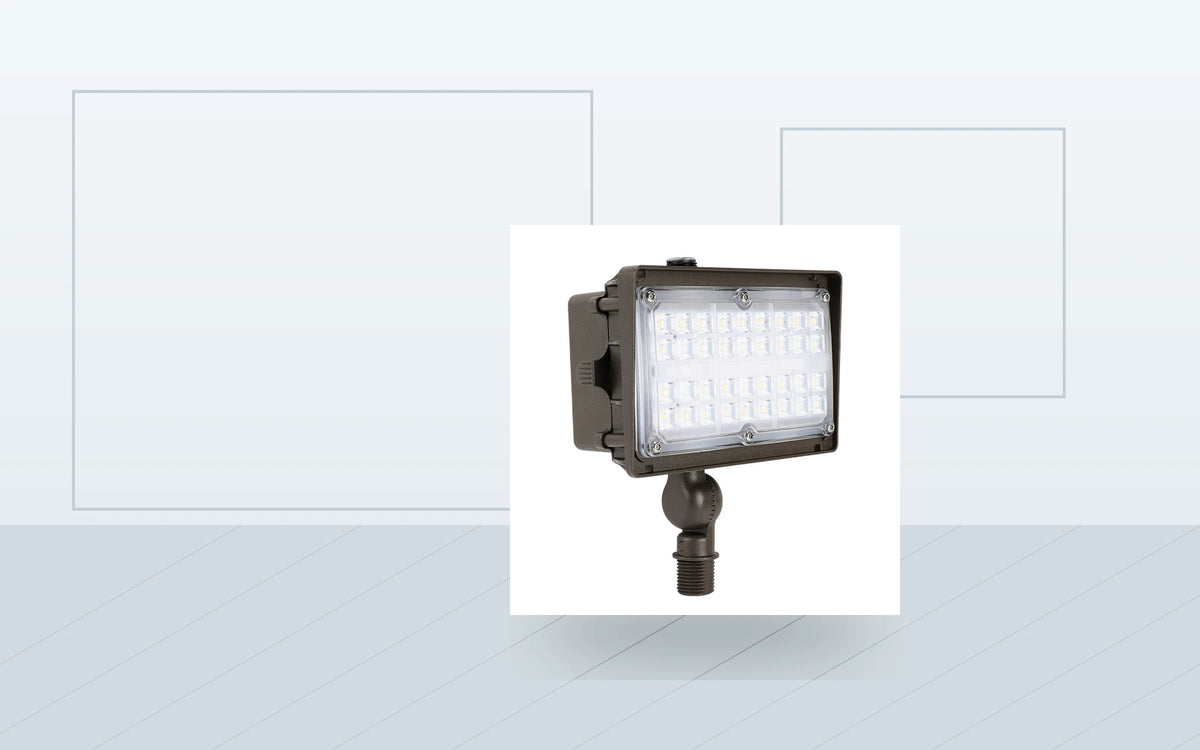 Outdoor Flood Lights application image for LED Flood Light - 15W to 45W Outdoor Area Fixture - Unlimited Lights Project Ready
