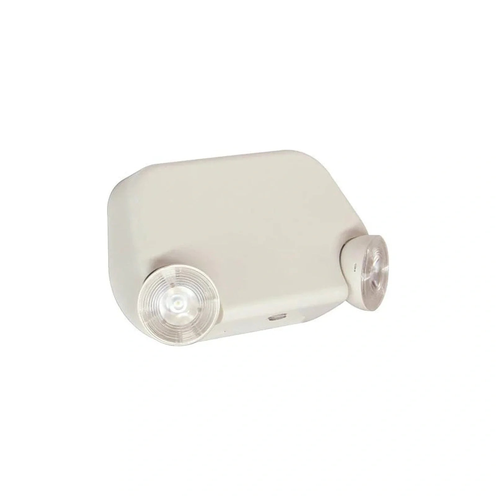 LED Low Profile Thermoplastic Emergency Light on clean white background