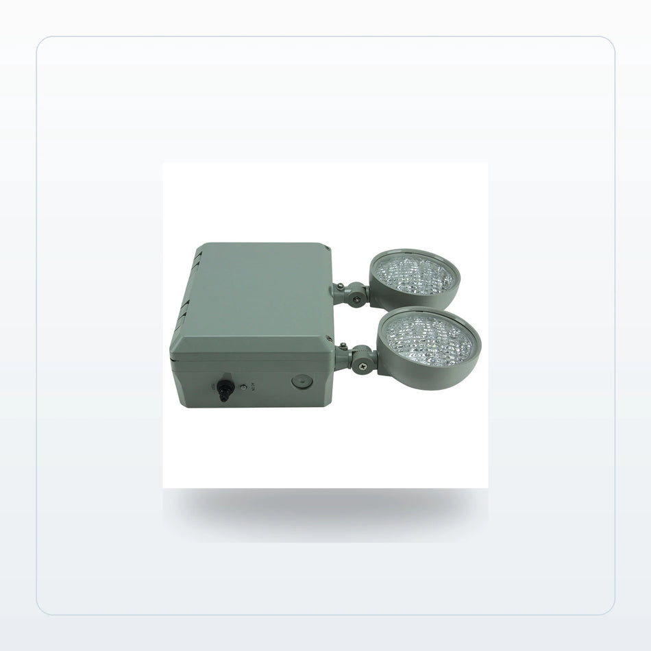 Wet-Location LED Emergency Light - 3.7W Remote Option, IP Rated - Unlimited Lights Project Ready for Unlimited Lights