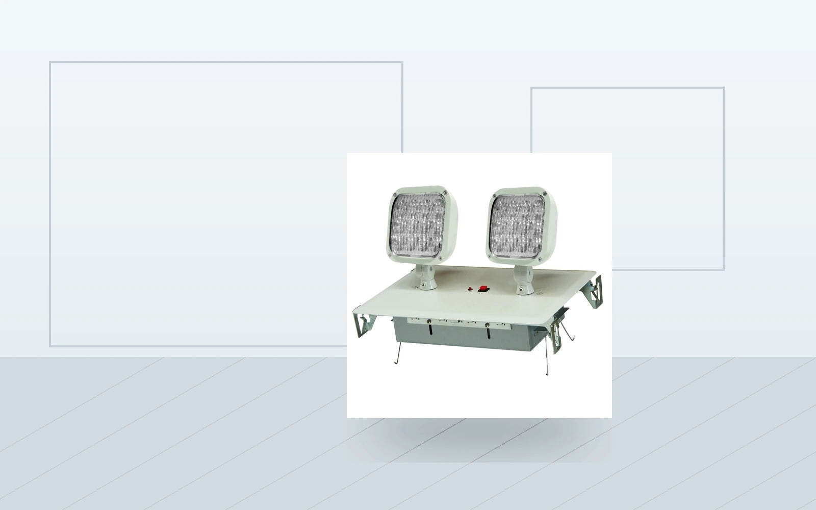 Emergency Lights application image for Recessed Emergency Square LED Lighting with Remote Capacity