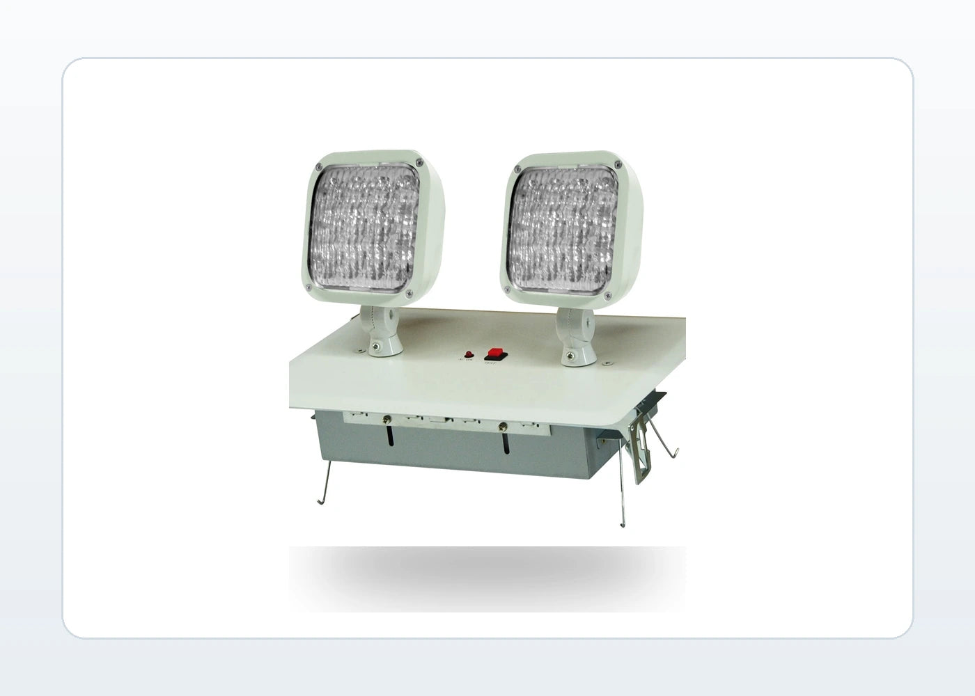 Recessed Emergency Square LED Lighting with Remote Capacity product detail image