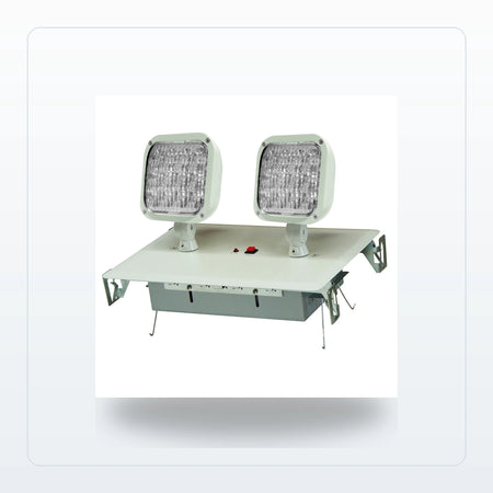 Recessed Emergency Square LED Lighting with Remote Capacity for Unlimited Lights