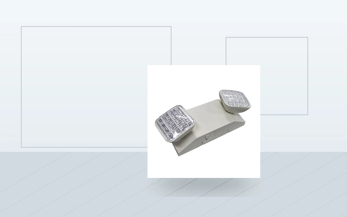 Emergency Lights application image for Dual-head LED Emergency Lighting with Remote Capacity - Unlimited Lights Project Ready