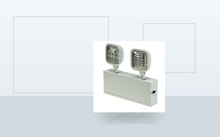 Emergency Lights application image for Steel Housing Dual Head LED Emergency Unit With Remote Capacity - Unlimited Lights Project Ready