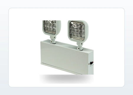 Steel Housing Dual Head LED Emergency Unit With Remote Capacity - Unlimited Lights Project Ready product detail image