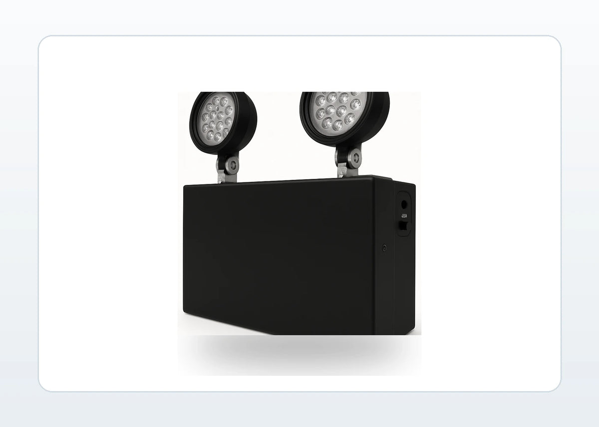 Dual Head High-Output Industrial Emergency Unit - Unlimited Lights Project Ready product detail image