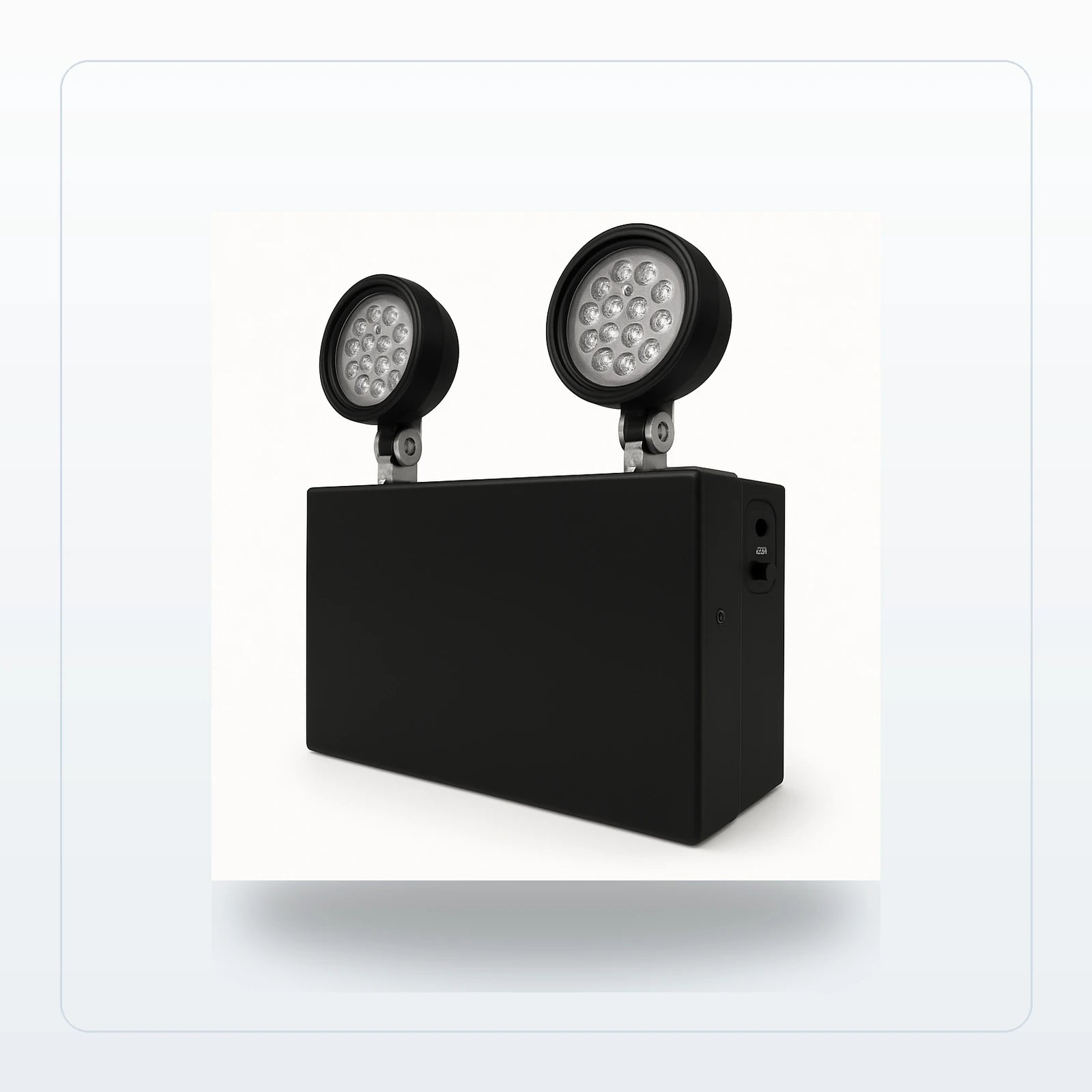 Dual Head High-Output Industrial Emergency Unit - Unlimited Lights Project Ready for Unlimited Lights
