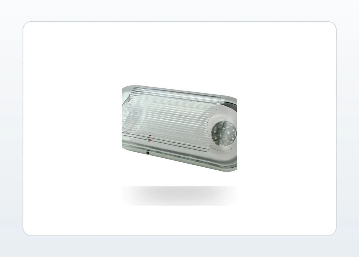 Wet-Location LED Emergency Light - 1W Heads, Gasketed IP Housing - Unlimited Lights Project Ready product detail image