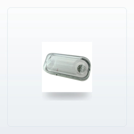 Wet-Location LED Emergency Light - 1W Heads, Gasketed IP Housing - Unlimited Lights Project Ready for Unlimited Lights