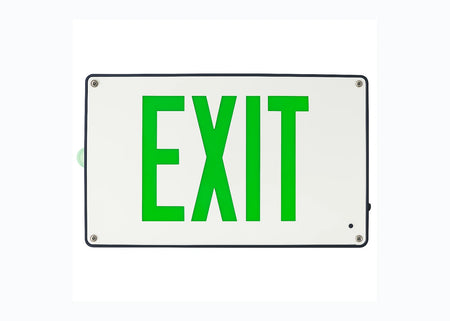 Vandal-Resistant Wet-Location LED Exit Sign product detail image