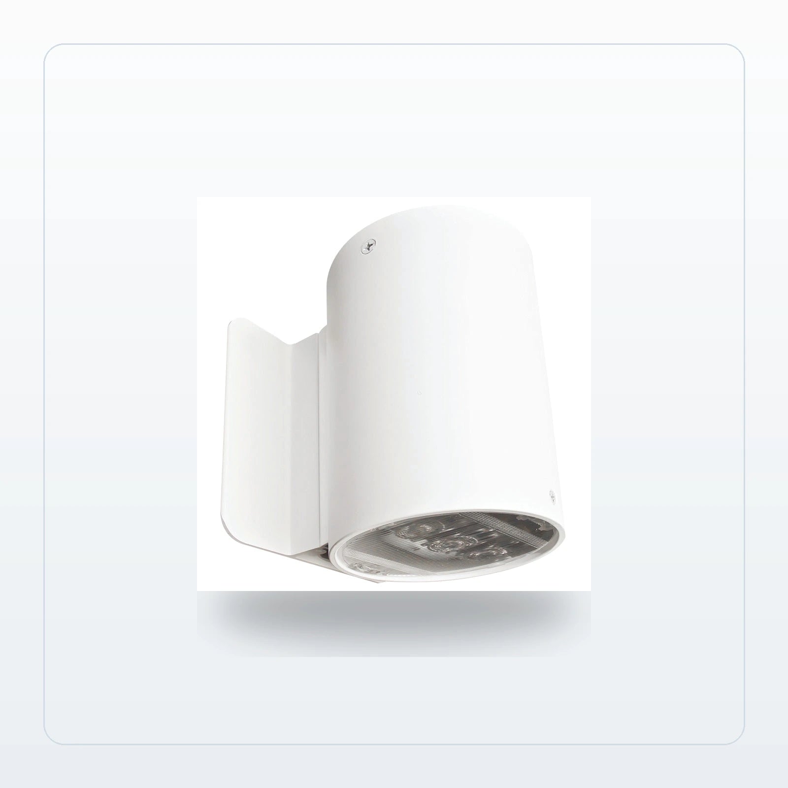 Architectural Cylinder Emergency Down-Light - Luxeon LEDs, 55 ft Spacing - Unlimited Lights Project Ready for Unlimited Lights
